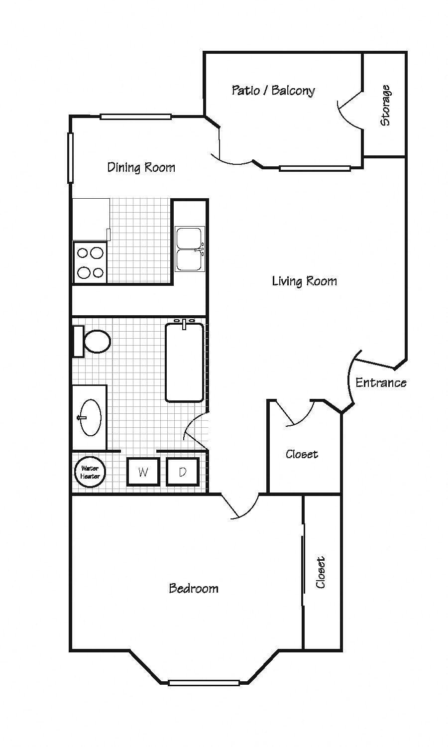 Gilhurst 1 bed 1 bath